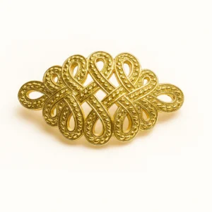 broche dorado