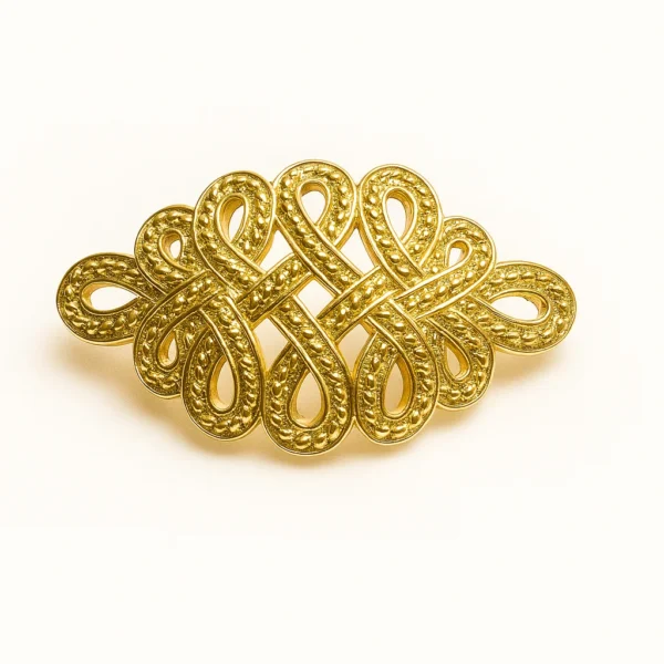 broche dorado