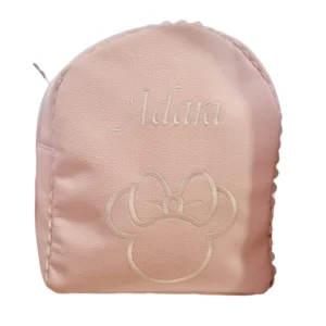 maletita polipiel minnie o mickey con nombre personalizado