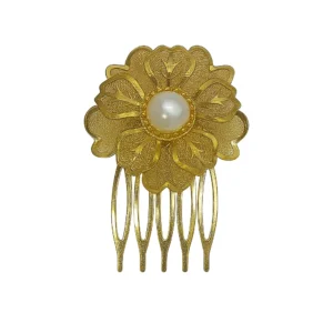 peina flor relieve