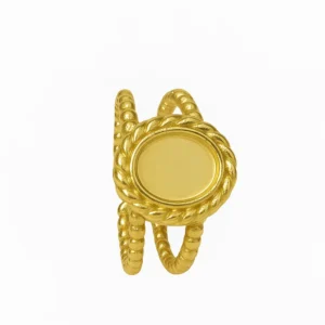 anillo acero