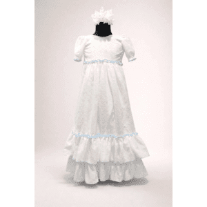 bata rociera modelo tulipán celeste