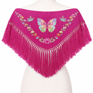 Mantoncillo flamenca niña